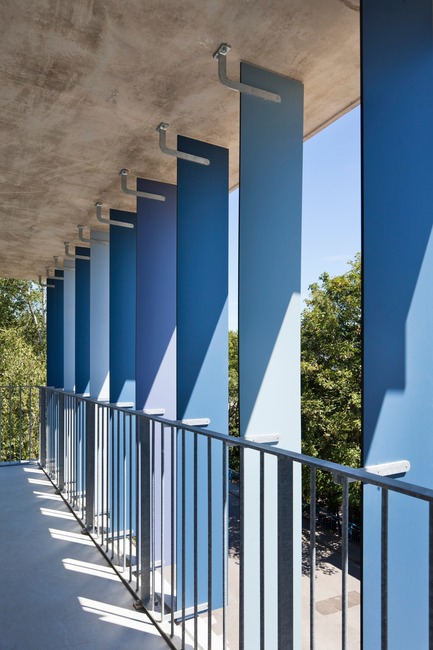 Press kit | 891-01 - Press release | 39 social apartments - Ateliers O-S architectes - Real Estate - Photo credit: Luc Boegly photographe