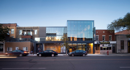 Press kit | 567-05 - Press release | Théâtre la Licorne - Les architectes FABG - Institutional Architecture - Photo credit: Steve Montpetit