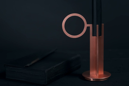 Press kit | 1097-04 - Press release | Launching Larose Guyon, object design studio - Larose Guyon - Product - Candlestick, Victor SImple - Photo credit: Larose Guyon