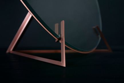 Press kit | 1097-04 - Press release | Launching Larose Guyon, object design studio - Larose Guyon - Product - TABLE MIRROR, Cléo table - Photo credit: Larose Guyon