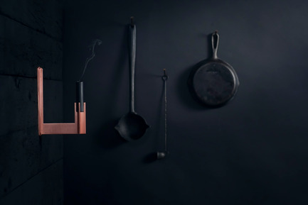 Press kit | 1097-04 - Press release | Launching Larose Guyon, object design studio - Larose Guyon - Product - CANDLESTICK, Victor Wall - Photo credit: Larose Guyon