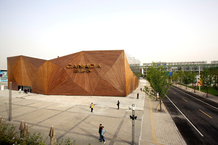 Press kit | 558-02 - Press release | Canadian Pavilion at the Shanghai world expo 2010 - Saia Barbarese Topouzanov architectes - Event + Exhibition - Photo credit: Patrick Alleyn