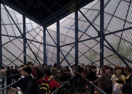 Press kit | 558-02 - Press release | Canadian Pavilion at the Shanghai world expo 2010 - Saia Barbarese Topouzanov architectes - Event + Exhibition - Photo credit: Patrick Alleyn