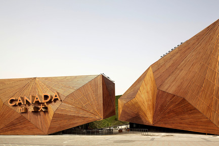 Press kit | 558-02 - Press release | Canadian Pavilion at the Shanghai world expo 2010 - Saia Barbarese Topouzanov architectes - Event + Exhibition - Photo credit: Patrick Alleyn