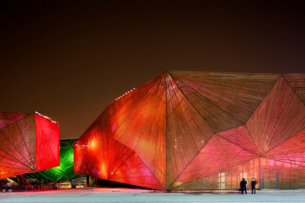 Press kit | 558-02 - Press release | Canadian Pavilion at the Shanghai world expo 2010 - Saia Barbarese Topouzanov architectes - Event + Exhibition - Photo credit: Patrick Alleyn