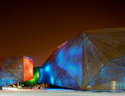 Press kit | 558-02 - Press release | Canadian Pavilion at the Shanghai world expo 2010 - Saia Barbarese Topouzanov architectes - Event + Exhibition - Photo credit: Patrick Alleyn