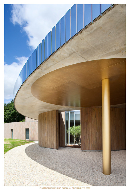 Press kit | 758-01 - Press release | Rennes Metropole's Crematorium - PLAN01 architects - Commercial Architecture - Photo credit: Luc Boegly