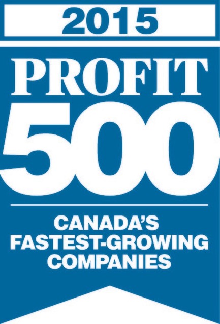 Press kit | 1152-04 - Press release | LumiGroup ranks No. 370 on the 2015 PROFIT 500 - LumiGroup - Competition - PROFIT 500 blue logo (english version) - Photo credit: PROFIT 500