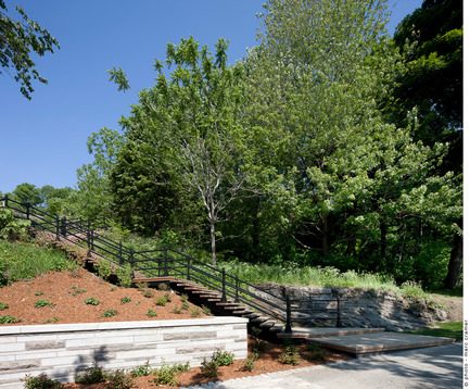 Press kit | 602-04 - Press release | Peel Entrance – Mount Royal Park - Lemay+CHA (Lemay) - Landscape Architecture - Photo credit: Marc Cramer