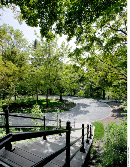 Press kit | 602-04 - Press release | Peel Entrance – Mount Royal Park - Lemay+CHA (Lemay) - Landscape Architecture - Photo credit: Marc Cramer