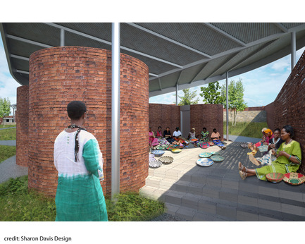 Press kit | 879-01 - Press release | Women’s Opportunity Center in Kayonza, Rwanda - Sharon Davis Design - Institutional Architecture