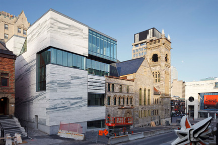 Press kit | 696-05 - Press release | The Montreal Museum of Fine Arts unveils the architecture of its new pavilion ofQuebec and Canadian Art and of its new concert hall - Montreal Museum of Fine Arts (MMFA) - Institutional Architecture - Photo credit: MBAM