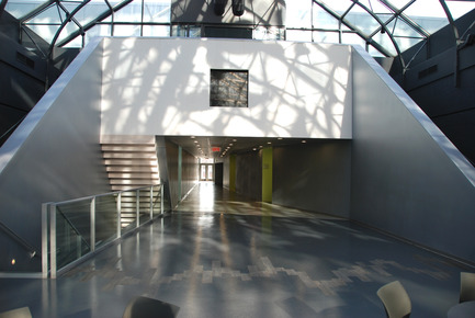 Press kit | 558-01 - Press release | The Conservatoire de musique et d’art dramatique du Québec and the installations of the ÉNAP - Saia Barbarese Topouzanov Architectes - Institutional Architecture - Photo credit: Vladimir Topouzanov