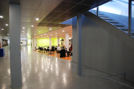 Press kit | 558-01 - Press release | The Conservatoire de musique et d’art dramatique du Québec and the installations of the ÉNAP - Saia Barbarese Topouzanov Architectes - Institutional Architecture - Photo credit: Vladimir Topouzanov