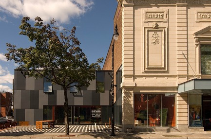 Press kit | 558-04 - Press release | Theatre Denise Pelletier - Saia Barbarese Topouzanov Architectes - Competition - Photo credit: Frederic Saia