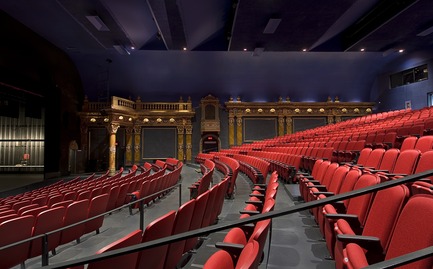 Press kit | 558-04 - Press release | Theatre Denise Pelletier - Saia Barbarese Topouzanov Architectes - Competition - Photo credit: Frederic Saia