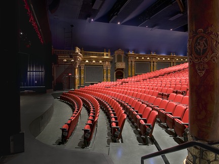 Press kit | 558-04 - Press release | Theatre Denise Pelletier - Saia Barbarese Topouzanov Architectes - Competition - Photo credit: Frederic Saia