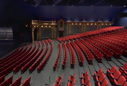 Press kit | 558-04 - Press release | Theatre Denise Pelletier - Saia Barbarese Topouzanov Architectes - Competition - Photo credit: Frederic Saia