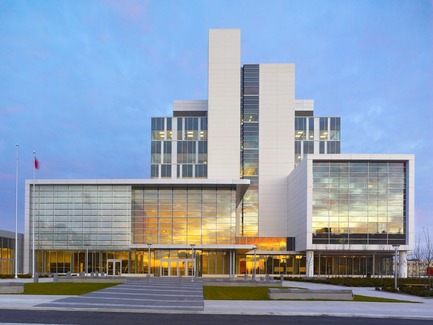 Press kit | 787-01 - Press release | Durham Consolidated Courthouse - WZMH Architects - Institutional Architecture - Photo credit: Shai Gil