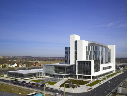 Press kit | 787-01 - Press release | Durham Consolidated Courthouse - WZMH Architects - Institutional Architecture - Photo credit: Shai Gil