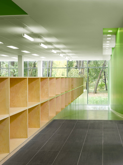 Press kit | 755-01 - Press release | The Montarville - Boucher De la Bruère Public Library - BGLA | Architecture + Design urbain - Institutional Architecture - Photo credit: Christian Perreault