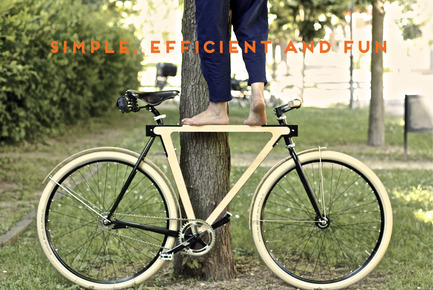 Press kit | 1091-01 - Press release | WOOD.b Handmade Wooden Bike - BSG BIKES - Product - Photo credit: by spielplatz. 2013