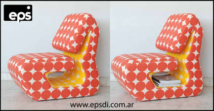 Press kit | 1001-01 - Press release | EPS Armchair for adult and child - EPS di - Product - Photo credit: Andres Jacobi