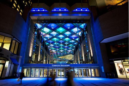 Press kit - Press release - A Dynamic NewLighting Signature for Complexe Desjardins - Lightemotion