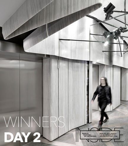 Press kit - Press release - An office of the future and a cinema inspired by the past are among the winners of premier international interior design awards - INSIDE: World Festival of Interiors