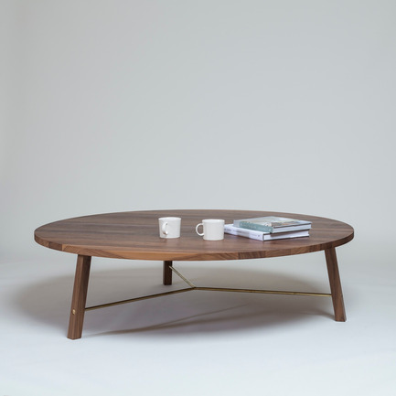 Press kit | 1189-02 - Press release | Another Country present collection updates at Maison & Objet 2015 - Another Country - Industrial Design -  Custom Series Two Coffee Table in Walnut - Photo credit:  Another Country<br> 