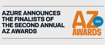 Press kit - Press release - Azure announces the finalists of the second annual AZ Awards - Azure Magazine