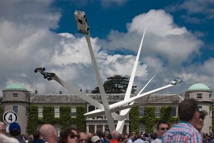 Press kit | 1022-04 - Press release | BMW Centenary Sculpture Goodwood Festival of Speed 2016 - Gerry Judah - Art - Photo credit: David Barbour