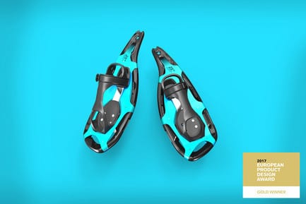 Press kit - Press release - Bobcat Carbon Fiber Snowshoes - Benjamin Miller
