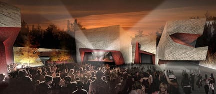 Press kit - Press release - Concerts Hall Jordanek in Torun, Poland - Menis Arquitectos