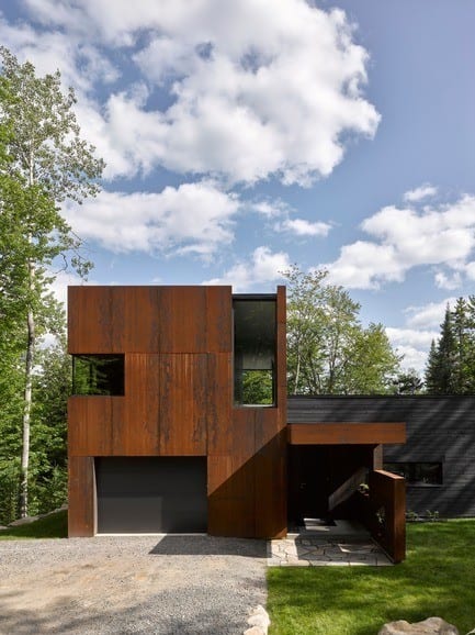 Press kit - Press release - House at Charlebois Lake - Paul Bernier Architecte