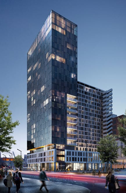 Press kit - Press release - Laurent & Clark Development Unveiled - Menkès Shooner Dagenais LeTourneux Architectes