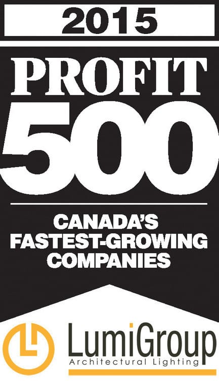 Press kit - Press release - LumiGroup ranks No. 370 on the 2015 PROFIT 500 - LumiGroup