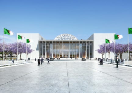 Press kit - Press release - New Algerian Parliament - Bureau Architecture Méditerranée