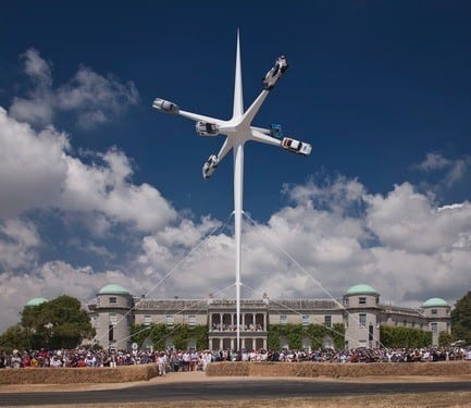 Press kit - Press release - Porsche Sculpture: Goodwood Festival of Speed, 2018 - Gerry Judah
