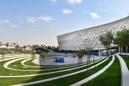 Press kit | 3085-01 - Press release | Qatar Faculty of Islamic Studies - MYAA - Commercial Architecture - The Garden of Islamic Arts - Photo credit: MYAA