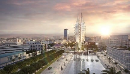 Press kit - Press release - Revolution Tower « World Social Center (WSC)» Tunis, Tunisia - Philippe Barriere Collective