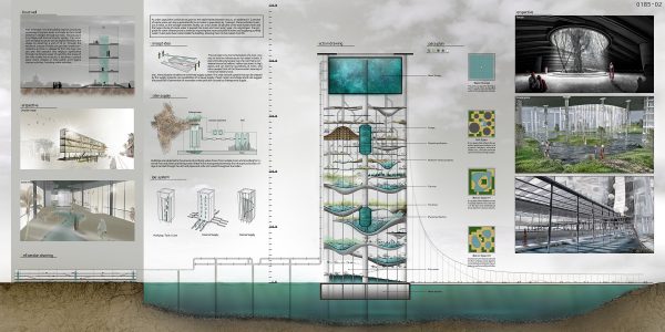 River Square: Water Purification Skyscraper in India