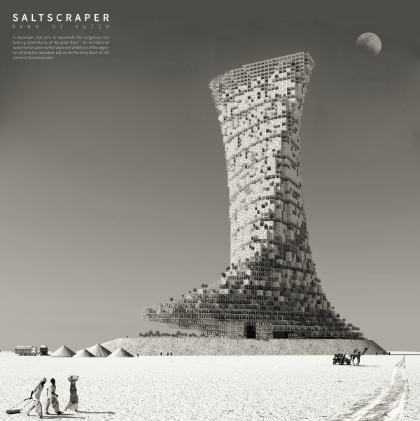 Saltscraper in India