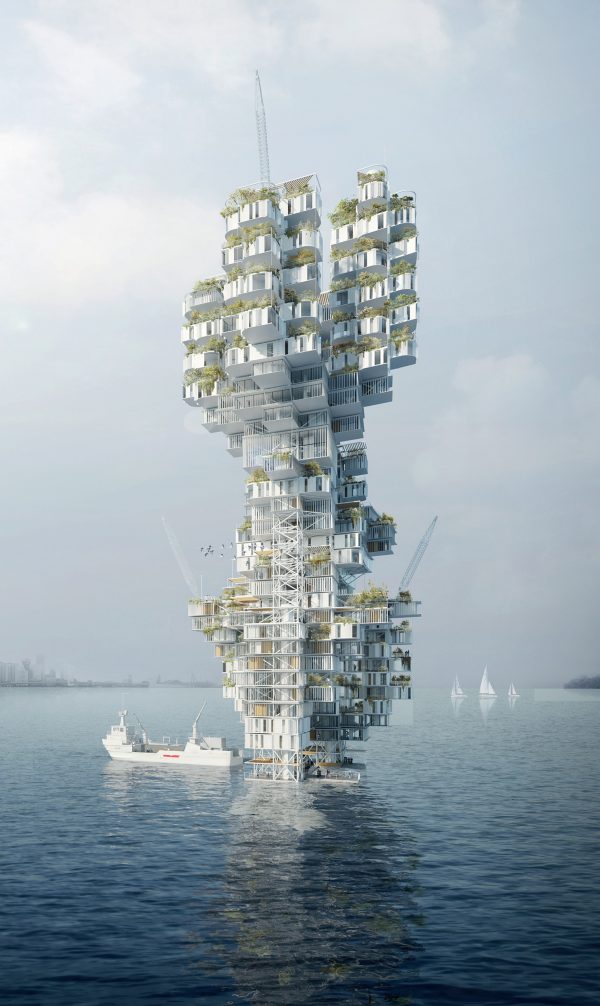 E Mare Libertas: Skyscraper on Water