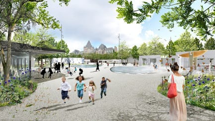 Press kit - Press release - The Viger Square revitalization: a hybrid landscape grounded in its built and artistic heritage - Ville de Montréal and NIPPAYSAGE