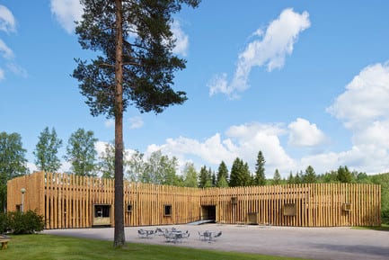 Press kit - Press release - Torsby Finnskogscentrum - Bornstein Lyckefors arkitekter