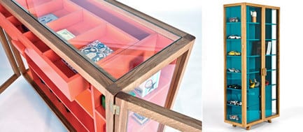 Press kit - Press release - Vitrina Collection Colour through the looking glass - H for Case Furniture