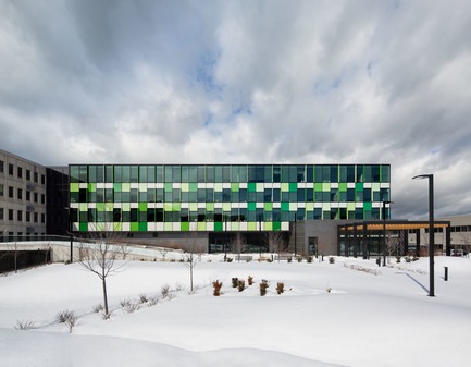 Press kit | 755-06 - Press release | Expansion of the headquarters of the Confédération des syndicats nationaux (CSN) - Consortium BGLA + NEUF architect(e)s - Commercial Architecture - Photo credit: Stéphane Brügger