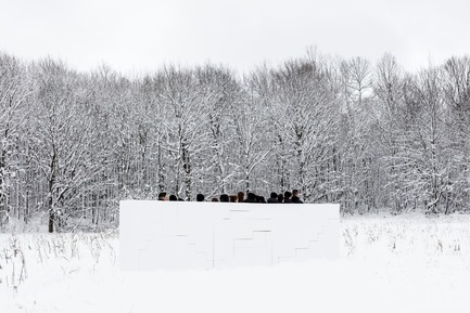 Press kit | 1010-10 - Press release | B15 - Jean Verville Architect + Professor + KROY + Maxime Brouillet Photographer + Workshop 3500A18JV/School of Architecture, Laval University - Art - Photo credit: Maxime Brouillet