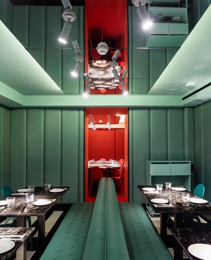 Press kit | 3724-02 - Press release | Las Chicas, Los Chicos y Los Maniquís Restaurant - EL EQUIPO CREATIVO - Commercial Interior Design - Photo credit: Adrià Goula